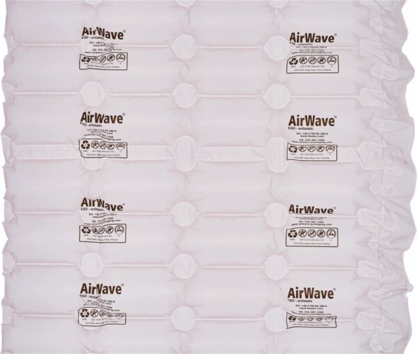 AirWave antistatisk typ 8.3 ESD, 32 cm x 450 m / ark 32x42 cm luftkudde, material HDPE 20my, rosa färg